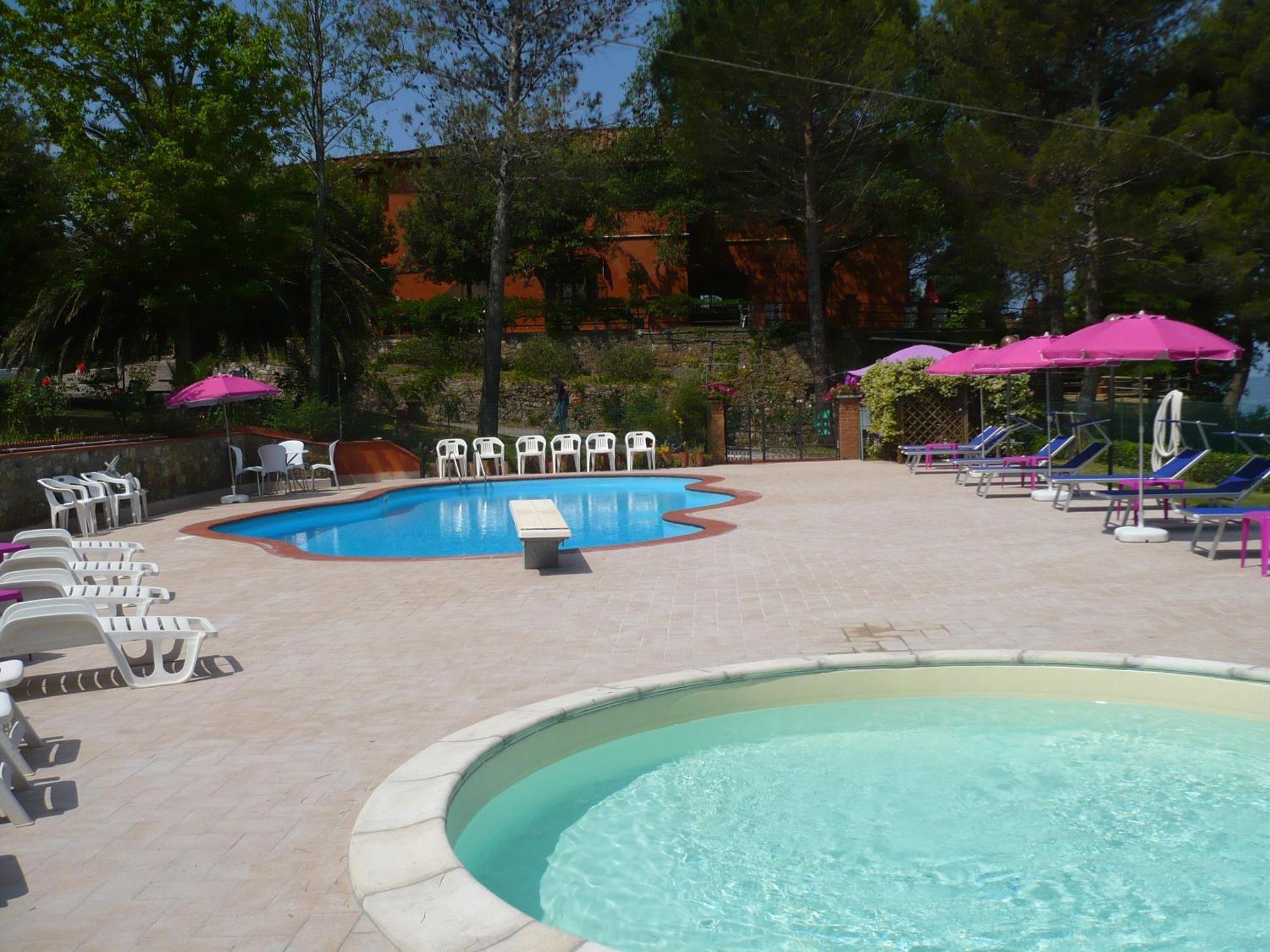 Hotel Il Poggetto Castellina Marittima Eksteriør billede